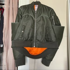 Helmut Lang 4 sleeved bomber jacket